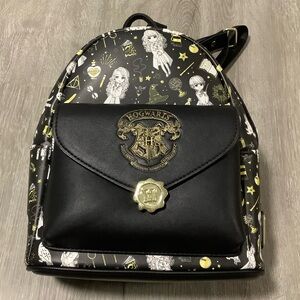 Harry Potter Loungefly black mini backpack